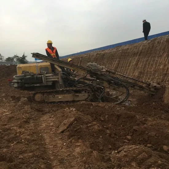 30 メートルの掘削能力を備えた新しいデザインのポータブル グラウンド アンカー掘削リグ マシン